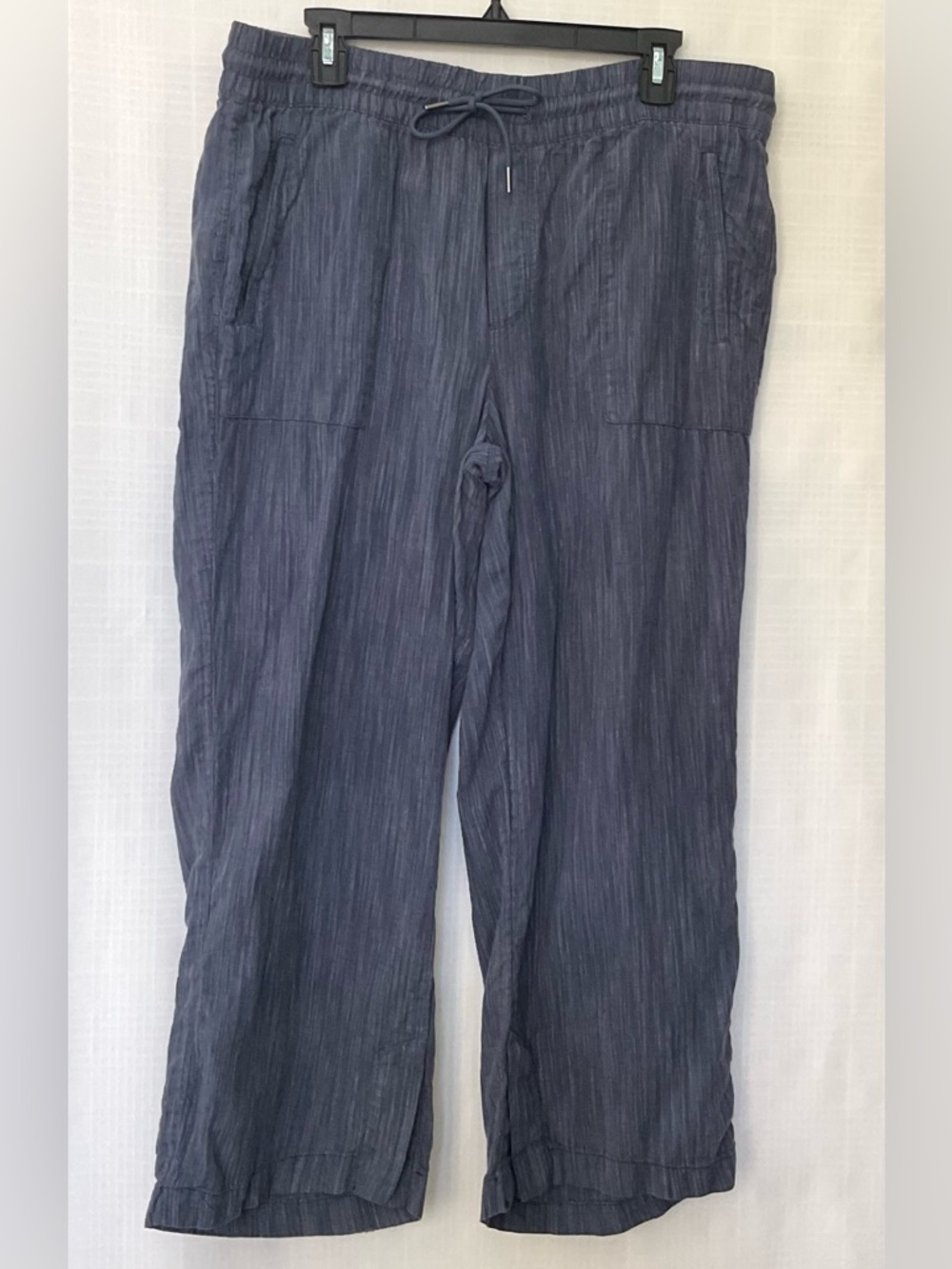 🌱Athleta Women's Heathered blue and Charcoal Pull-On Pants